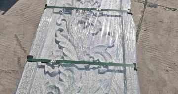 绥化芝麻白别墅外墙雕刻版