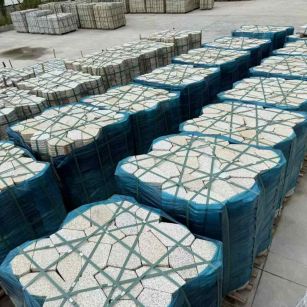 绥化黄金麻冰裂纹 碎拼