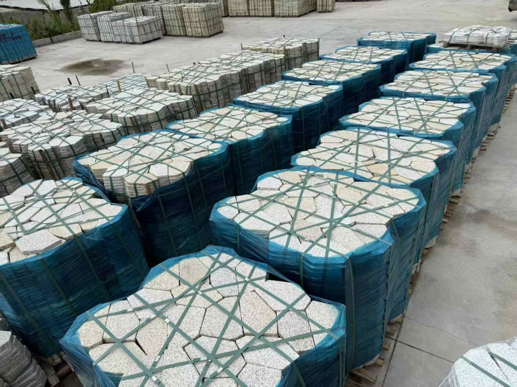 绥化黄金麻冰裂纹 碎拼